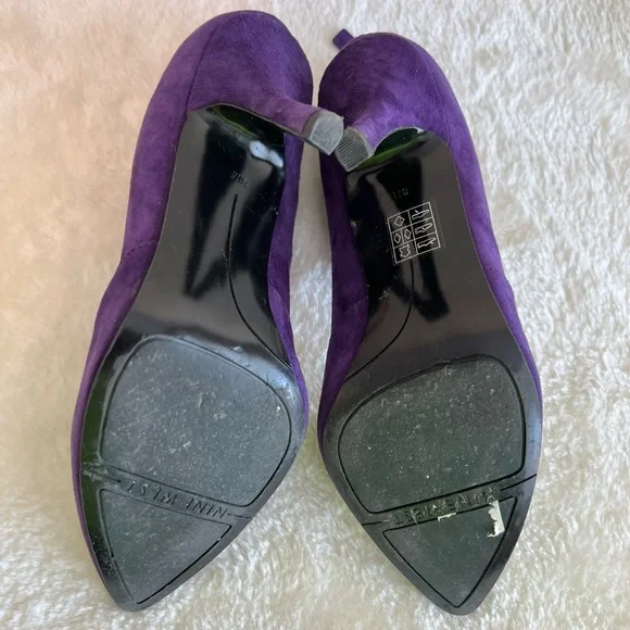 Nine West Purple Women's Heels - Picture 6 of 8